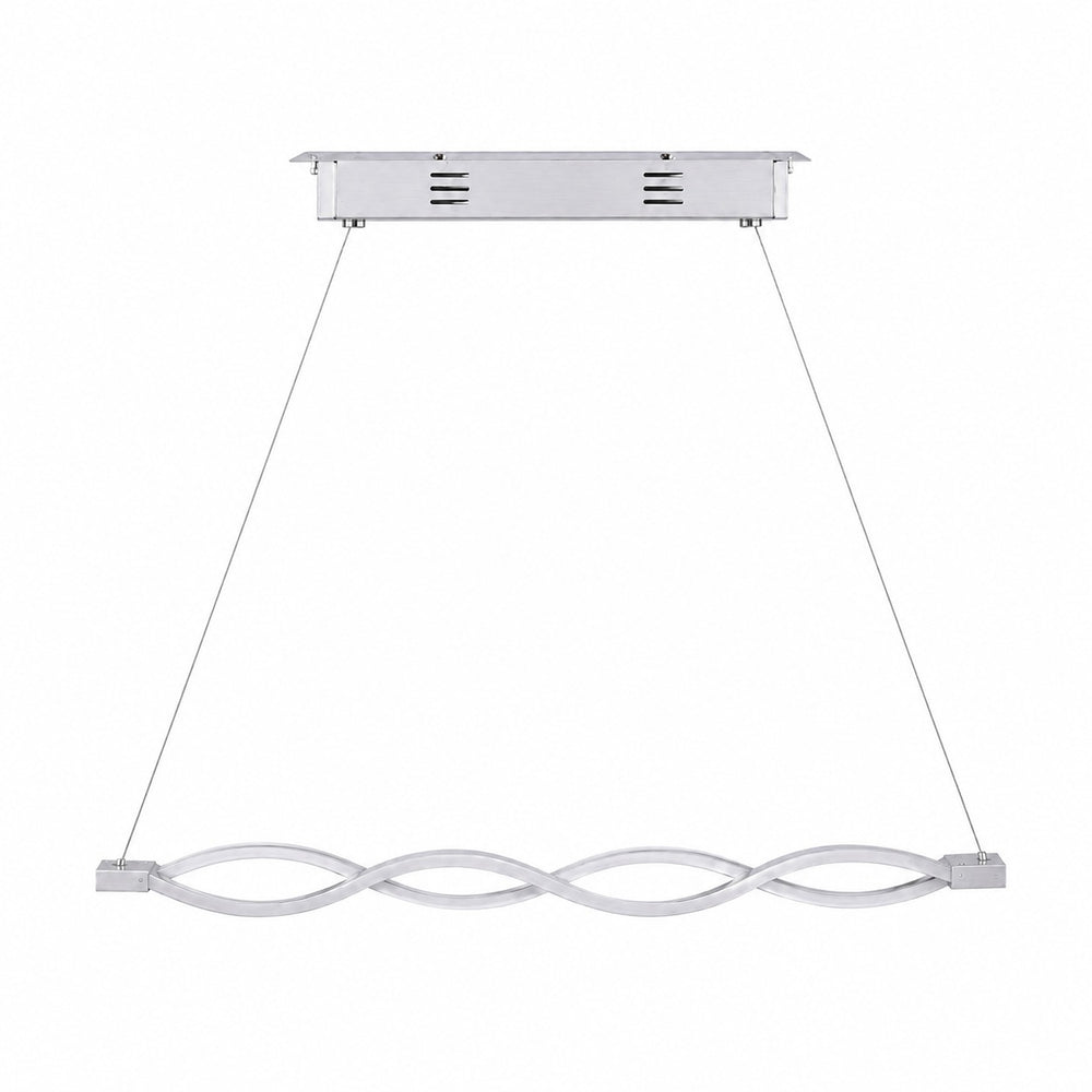 Modern Wave LED Pendant Light