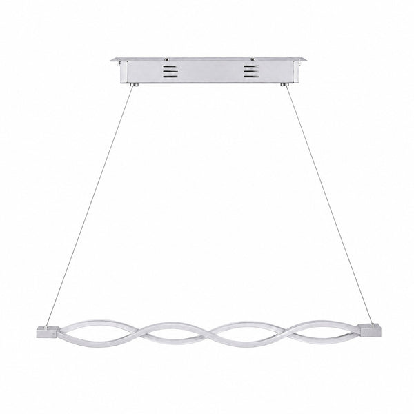 Modern Wave LED Pendant Light