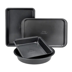 Betty Crocker Non-Stick Baking Bakeware Set Of 4 Pieces