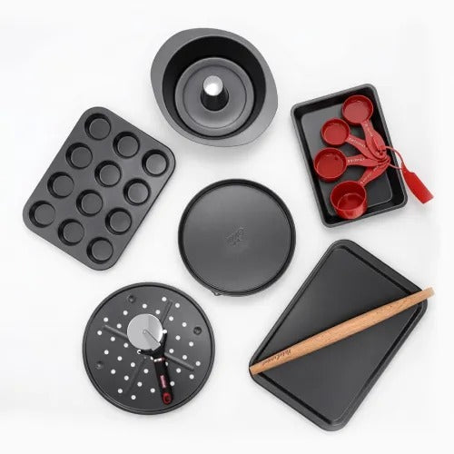 Betty Crocker Non-Stick Baking Bakeware Set Of 12 Pieces