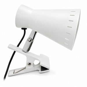 Micasa Fiorentina White Clip-On Lamp