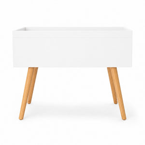 Modern Side Table with Removable Tray