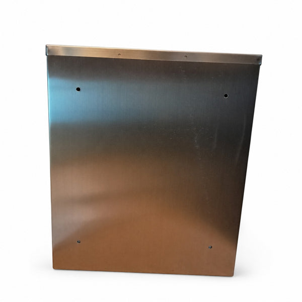 Outdoor Wall-Mounted Stainless Steel Ashtray with Lock