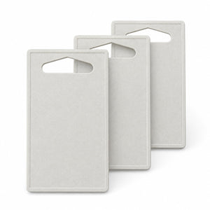 Set of 3 Light Beige Compact Cutting Boards