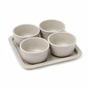 STAUB Ceramique 5-Piece Appetizer & Tapas Set