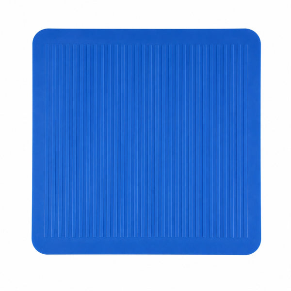 Spirella Viva Natural Rubber Non-Slip Shower Mat – Electric Blue