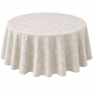 Migros Easy Pearl Round Floral Table Cover