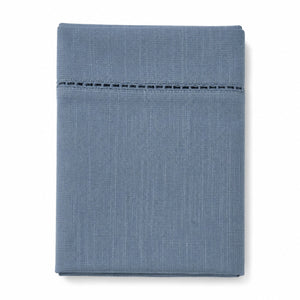 Migros Blue Table Runner with Silver Detailing
