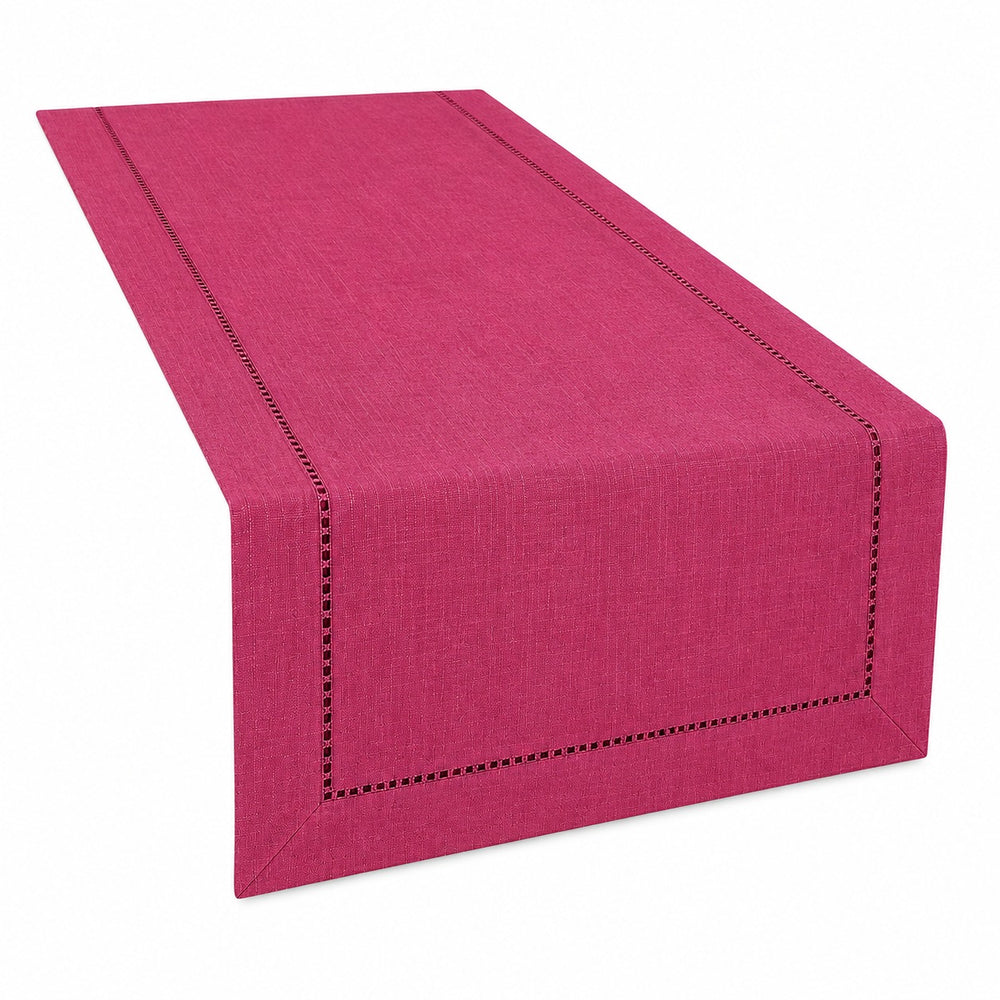Migros Fuchsia Table Runner with Shiny Detailing