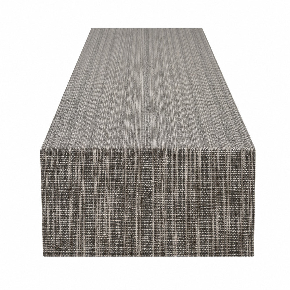 grey table runner, textured table runner, modern dining table runner, 145 cm table runner, decorative table linen, contemporary table décor, dining table accessories