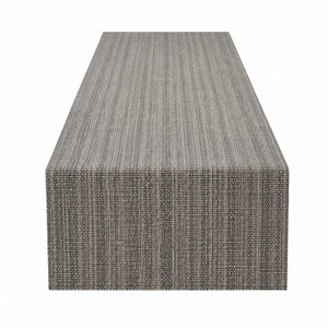 Grey Textured Table Runner
