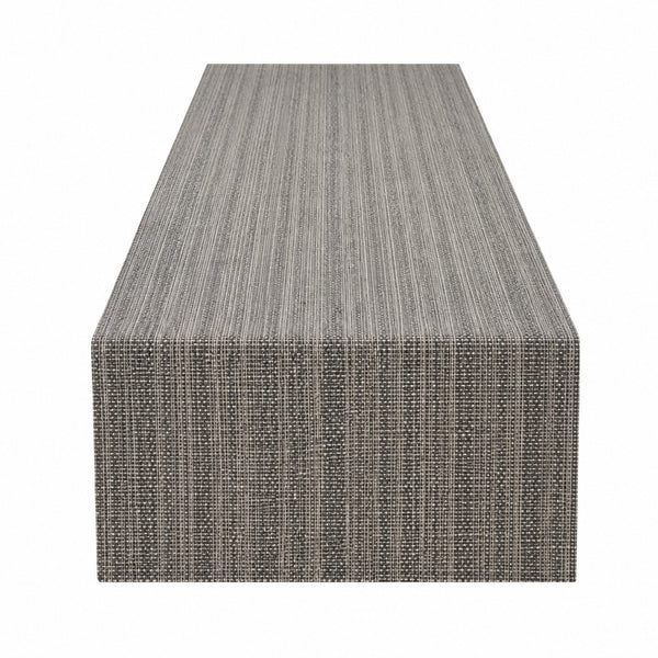Grey Textured Table Runner