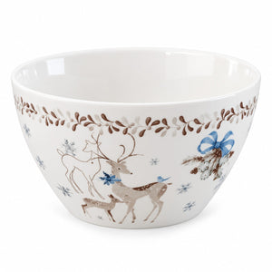 Noël - Winter Porcelain Bowl with Lid – 12 cm – 2 Designs