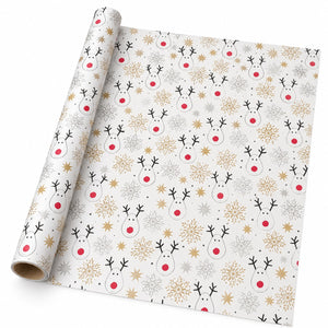 Noël Christmas Gift Wrapping Paper – 3 m × 70 cm – 12 Designs