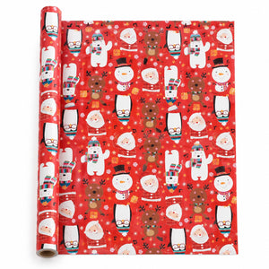 Noël Christmas Gift Wrapping Paper – 3 m × 70 cm – 12 Designs