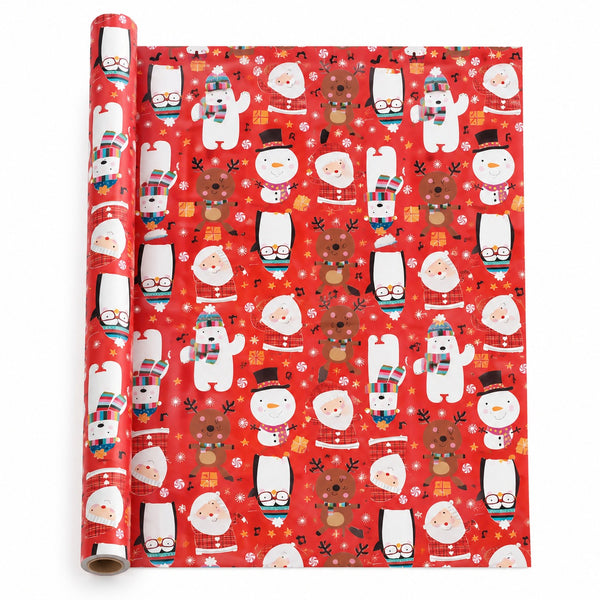 Noël Christmas Gift Wrapping Paper – 3 m × 70 cm – 12 Designs