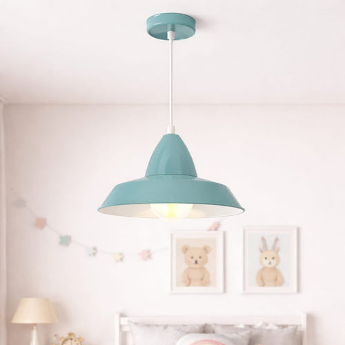 Eglo Auckland Ceiling Pendant Light - in Light Sand or Vintage Mint