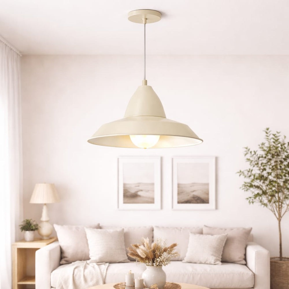 Eglo Auckland Ceiling Pendant Light - in Light Sand or Vintage Mint
