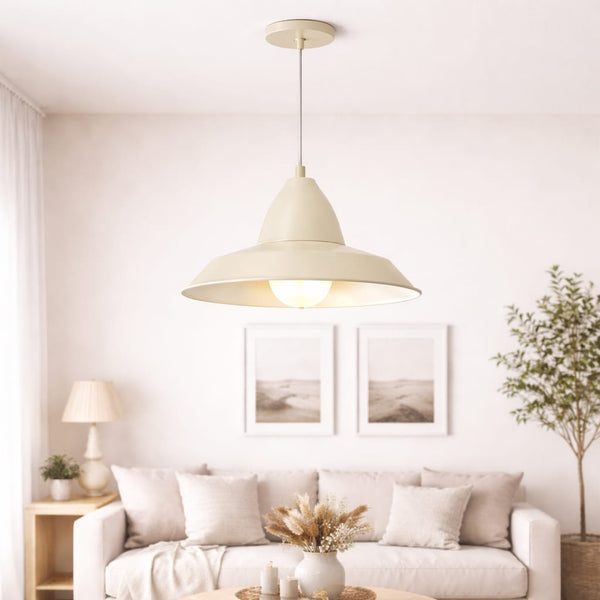 Eglo Auckland Ceiling Pendant Light - in Light Sand or Vintage Mint