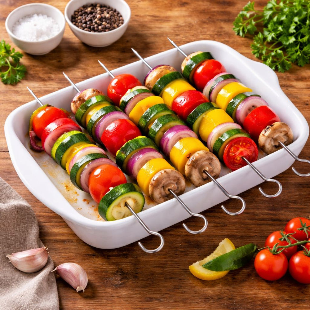 Berndes Ceramic Skewer Platter Set
