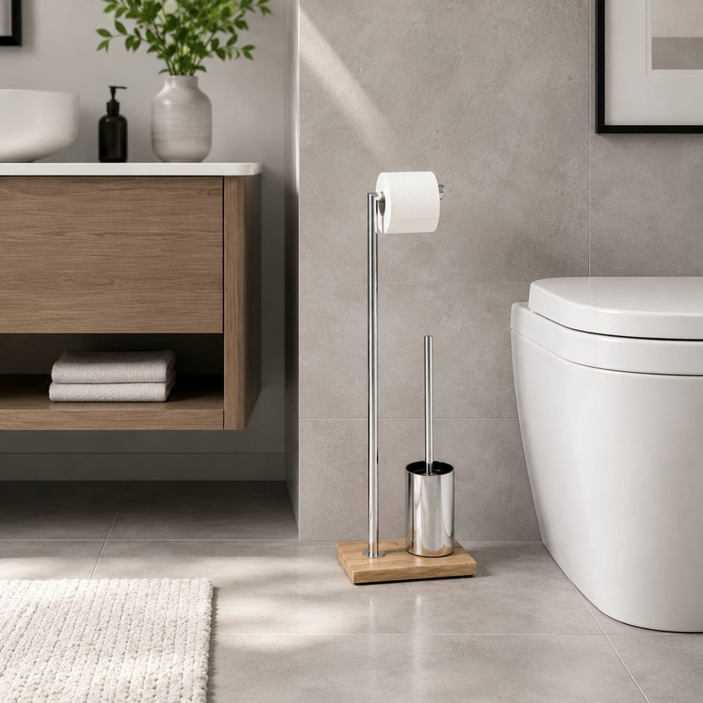 Standing WC set Mod. Marla base plate made of polyresin (By Wenko)