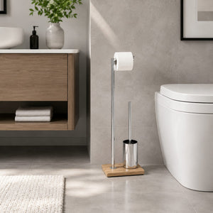 Standing WC set Mod. Marla base plate made of polyresin (By Wenko)