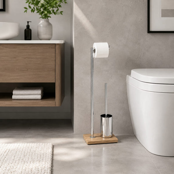 Standing WC set Mod. Marla base plate made of polyresin (By Wenko)