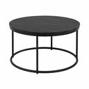 Round Marble Coffee Table by Stella (Balck or White)