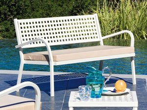 Alice two-Seater outdoor sofa- Powder Coating