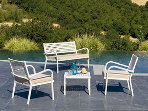 Alice two-Seater outdoor sofa- Powder Coating