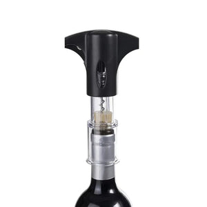 IBILI Ergonomic Manual Wine Bottle Opener with Transparent Cork Guide