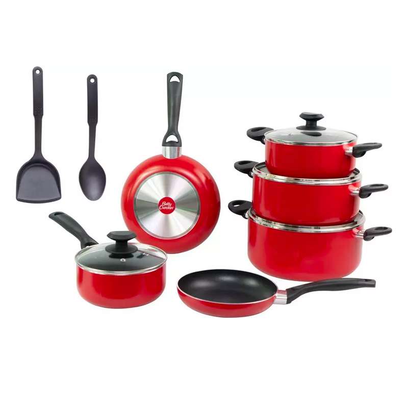 Betty Crocker 12-Piece Non-Stick Cookware Set