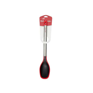 Silicone solid spoon / SS handle By Betty Crocker