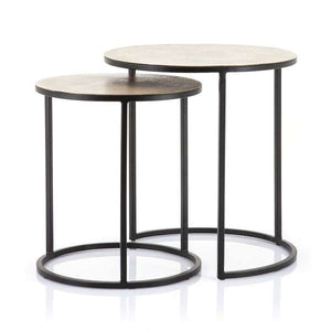 Setto Side Table Brass Gold - set of 2-piece by By-Boo