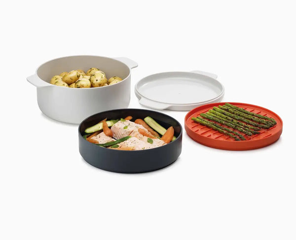 Joseph Joseph M-Cuisine 4 Piece Stackable Microwave Cooking Set
