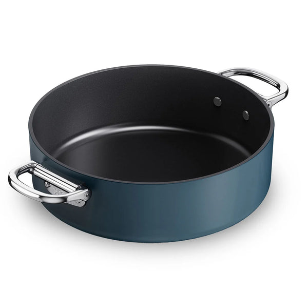 Joseph Joseph Midnight Blue Shallow Non-Stick Casserole with Lid