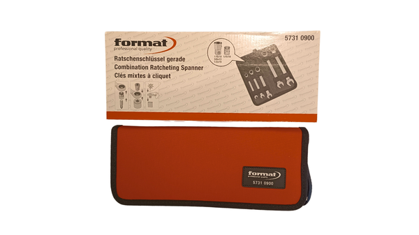 Combination Ratcheting Spanner by Format Germany