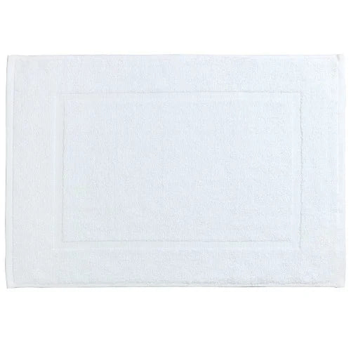 Wenko ALLSTAR Terry Cloth Bath Mat Zen White