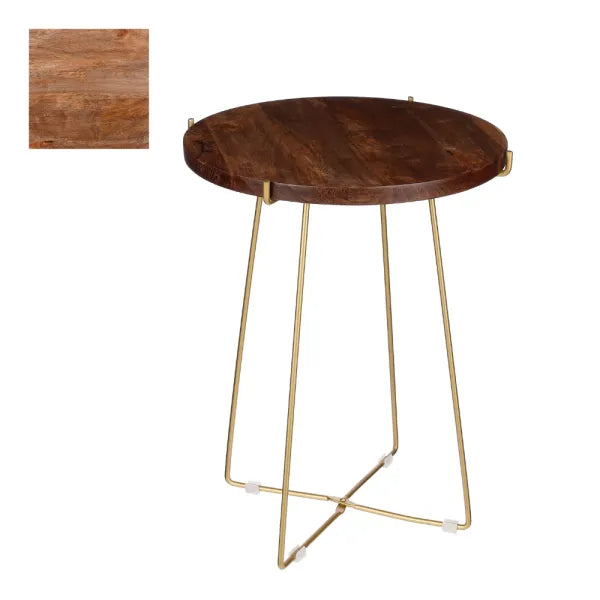 Kuno Decorations - Alec Side Table - Brown