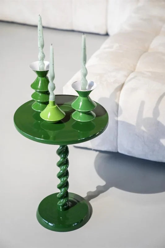 By-Boo Yack 3 pieces Candle Holders - in Blue, Green & Purple
