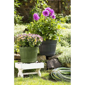 Emsa 515272 Country Flower Planter, Grey