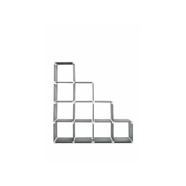 Cube Modular Rack Modular Cube Storage Shelf System (10 racks)-by QuickTec-Germany