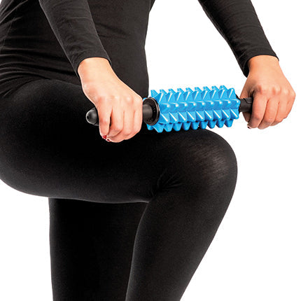 Wenko Fascial Massage Roller – Trigger Point Foam Roller with Ergonomic Grips