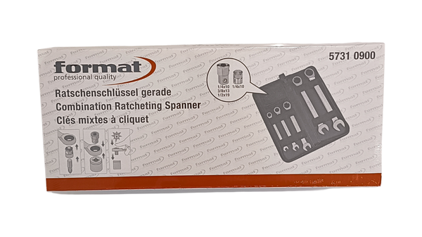 Combination Ratcheting Spanner by Format Germany