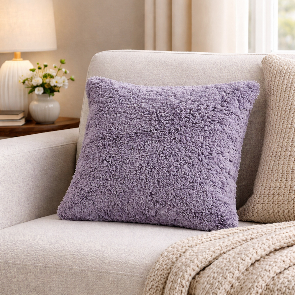 By-Boo Mate Lilac Cushion in Lilac
