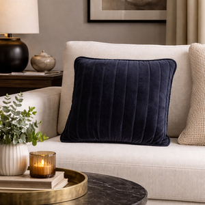 By-Boo Cushion Lucy in Black Velvet