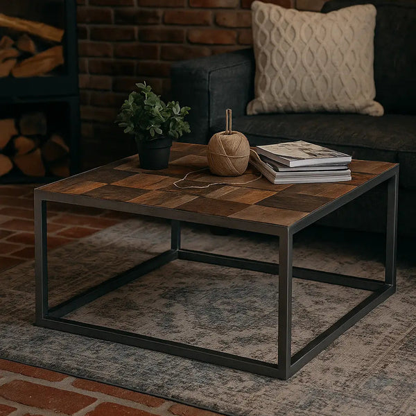 Binto Solid Mango Wood Coffee Table