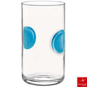 Bormioli Rocco Giove Glass with Colorful Circles - Set of 6