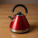 Morphy Richards Venture Pyramid Kettle Red Or Stainless steel