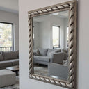 Amalia German-Made Wall Mirror - in Antique Silver or Gold